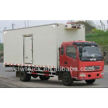 High quality 6-8 Tons Dongfeng refrigerated van for sale in Rwanda